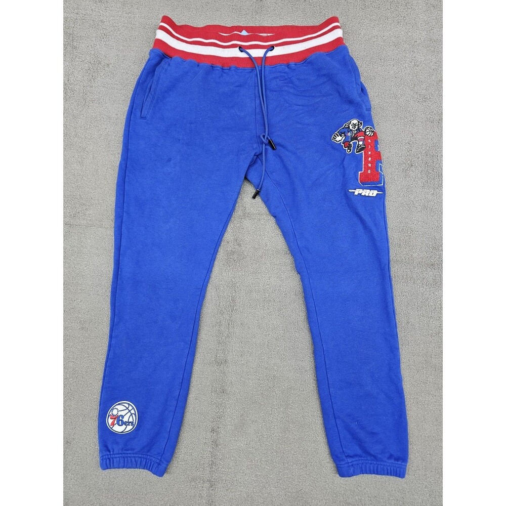 Pro Standard Mens Philadelphia 76ers NBA Ben Franklin Logo Jogger Sweatpants XL